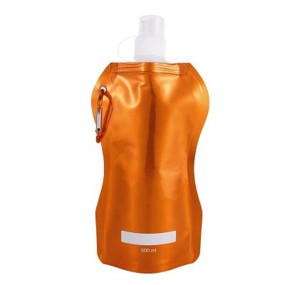 China Plastic Safety Drink Bag Custom Printed Spout Pouches For 500ml Water Bottle for sale