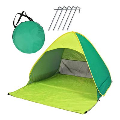 China Hot Selling Quick Sun One Bedroom Baiyuheng Instant Beach Hut Tents Shelter 4-5 3 Person Tent for sale