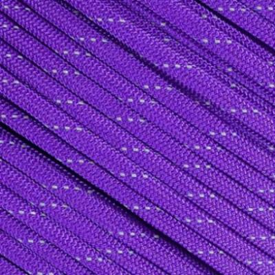 China Regular Wholesale Reflective Paracord 550 100ft More Colors Rope Twine Parachute Cord for sale