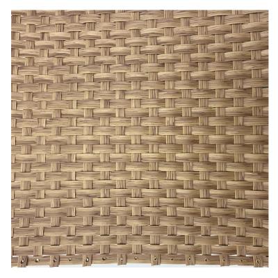 China Environmental-friendly Durable Fireproof Artificial Bamboo Mats Flame Retardant For Ceiling / Wall Interior Home Decoration for sale