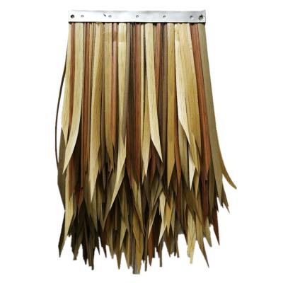 China Factory direct supply China traditional Bali thatch roof tiki bar straw synthetic thatch for sale