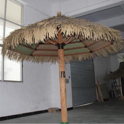 China China Traditional Theme Park Rubber Fire Retardant Synthetic Thatch for sale