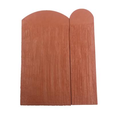 China Modern Natural Wood Composite Texture Faux Cedar Shake Roofing Tile Roof Shake for sale