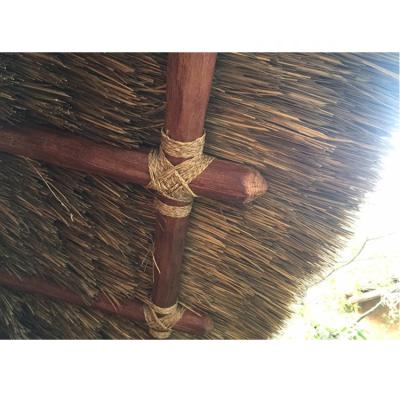 China Polypropylene Rope Traditional Flame Retardant Synthetic Roof 3 Strand Woven Thatch Rope for sale