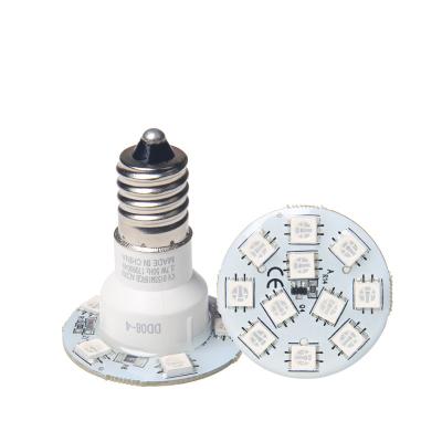 China Theme park e14 auto programma 24 volt RGB bulb light for carousel for sale