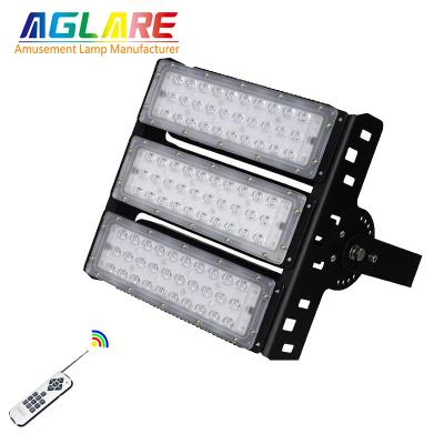 China Theme park 50W 100W 150W 200W 300W 400W 500W led flood light RGB led floodlight for sale