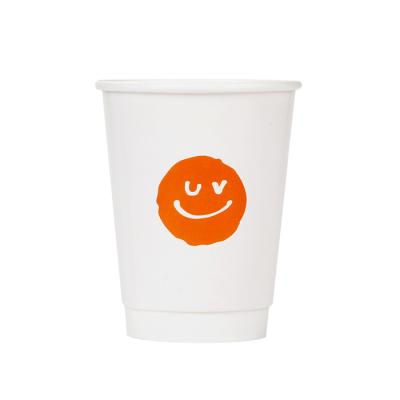 China Hot Selling Disposable Brown Paper Cup Single Wall Liner Double Sided For Hot Drinks for sale