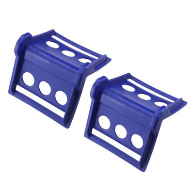 China High Quality Blue Plastic 6 Hole Edge Corner Protector Plastic Corner Protector For Protect Cargo for sale