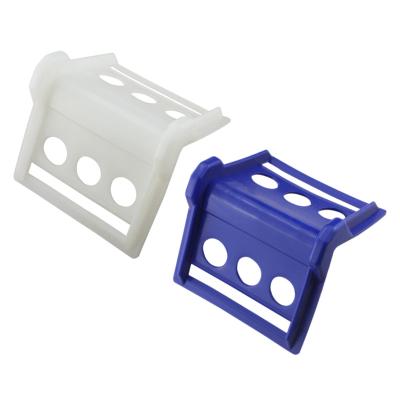 China Blue Orange White Edge Protector Plastic Corner Edge Protector Corner Protector For Straps Tie Down for sale