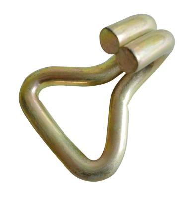 China Heavy Industry Factory General Industry Steel Double J-Hook With Safety Lashing for sale