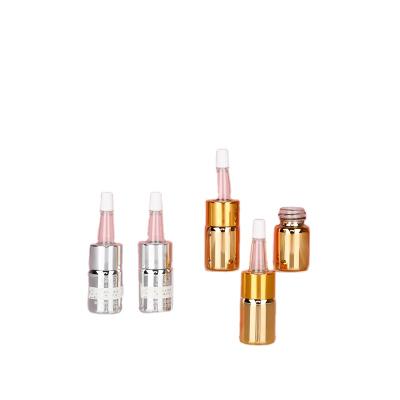 China Cosmetic Flat Shoulder Essence Essential Oil Personal Care Skin Care Serum Matte Dropper Bottle for sale