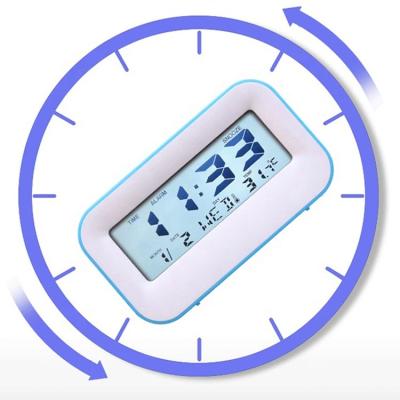 China Class Smart Amazon Digital Alarm Clock Countdown Timer Desk Table Clock for Bedroom Office Despertador reloj for sale