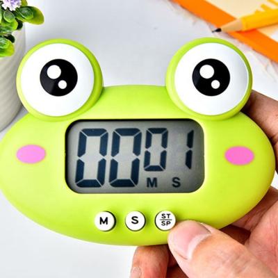 China Large LCD Timer Switch Mechanical Kitchen Timer Cartoon Animal Timers Cooking Counters Kitchens Accessories Tools Manual Timer for sale