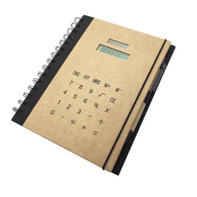 China Promotional Calculator Purchasing Calculator Notebook Fashionable Environmental Calculator Desktop Gift with Pen and Memo Pad Sticky Notes for sale