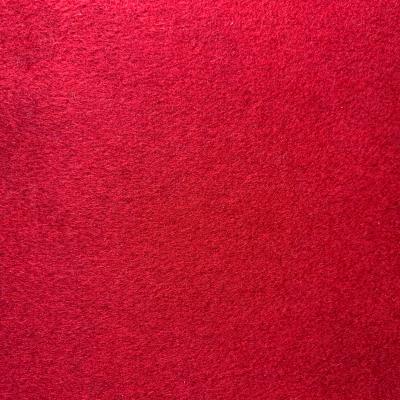 China 500g/M50% Wool Scarlet High Quality Antistatic Wool 50% Polyester Single Yarn Dyed Fabric for sale