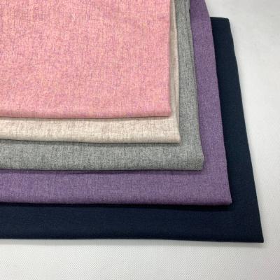 China Double Layered at Wholesale Boutique Australian Blended Semi Worsted Wool High Quality Plain Fabric for sale