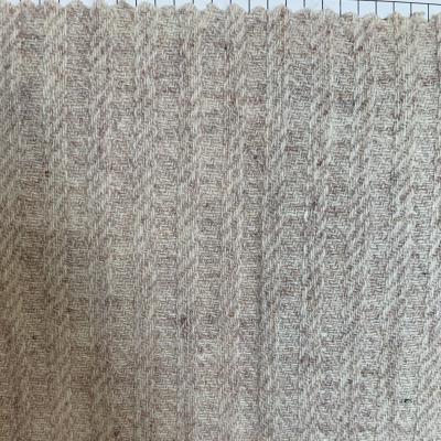 China Double Faced New Color Mixed Thin Worsted Wool Herringbone Stain Fabrics For Clothing for sale