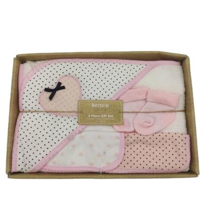 China Wholesale Breathable High Quality Fashionable Towel Newborn Infant Baby Gift Set for sale