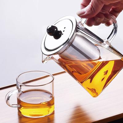 China Large Capacity Sustainable Water Jug Jug Fruit Juice Drinkware And Hot Tea Pitcher for sale