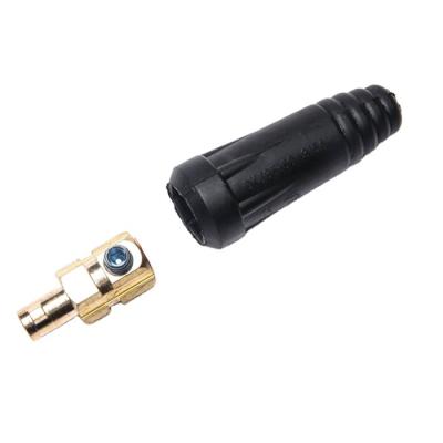 China For Welding Machine Euro Style Cable Connector Plug DKJ35-50 For Welding Machine for sale