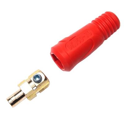 China For Welding Machine Trafimet Style KDP50-70 Cable Connector / Common Plug For Weldind Machine for sale