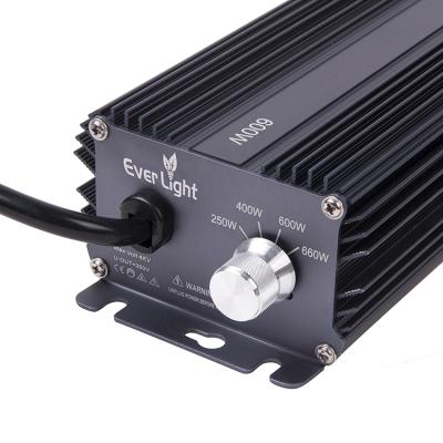 China Hot Vendor Digital High Lumen 600W HPS MH Digital Dimmable Ballast Hydroponic Electronic Ballast For Gardening for sale