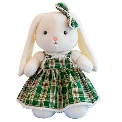 China Soft Big-eared Rabbit Stuffed Plush Rabbit Toys Good Quality Baby Toy Stuffed Animal Sleep Animal Toys for sale