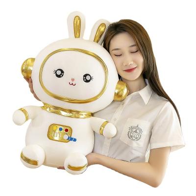 China Plush Children and Girls Sleep With Comfort Plush Space Rabbit Plush Toy Small White Rabbit Doll Wholesale for sale