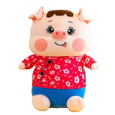 China Cute Plush Pig Lovers Small Plush Toys Sound Doll Squishy Pig Plush for sale