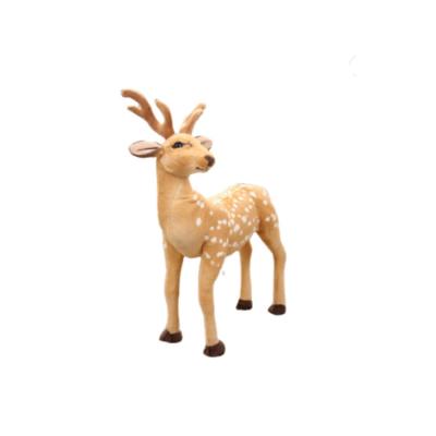 China 2022 New Design Plush Toy Simulate Sika Deer Plush Toy For Kids for sale