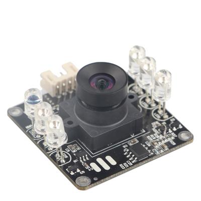 China 2mp 1080P 30fps CMOS USB IR Camera Monochrome Module With IR Light 850nm 90 Degree Field Of View 32x32mm PCB USB2.0 Panel for sale