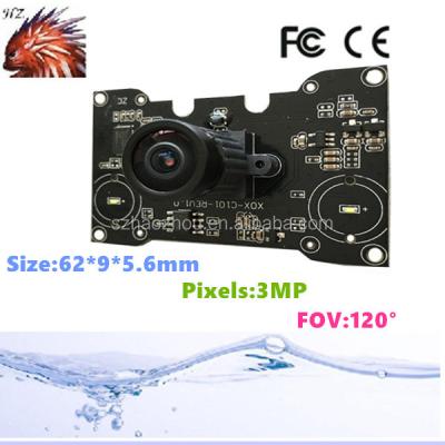 China 120 degree waterproof/waterproof ptz camera module for sale