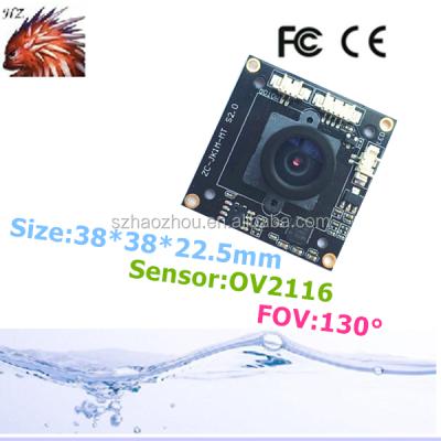 China 130 Degree 2mp OV2116 Ambarella Waterproof / Waterproof IP Camera Module for sale