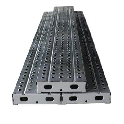 China Tianjin Industrial TSX Galvanized Scaffolding Layher Scaffolding Perforated Plank Metal Steel Platform For Sale for sale