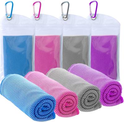 China Factory Viable Sale Cooling Towel For Sports Evaporative Cooling Towels Face Covering Outdoor Towel Cooling Gym for sale