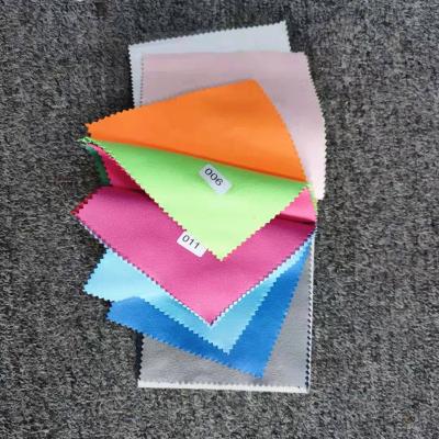 China QUICK DRY GRS Certified 100% Recycled Rept Polyester Microfiber Suede Cloth Fabric for sale