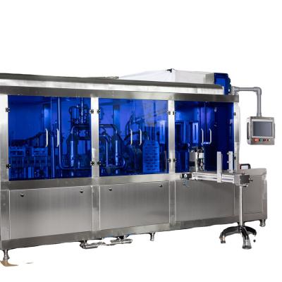 China 200ml 500ml 1000ml Pasteurized Milk Roof Package Triangle Aseptic Triangular Filling Machine for sale