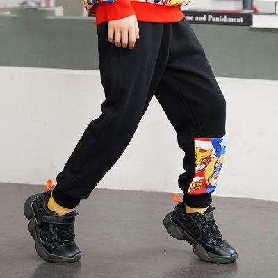 China Autumn Spring Breathable Sport Casual anti-pilling fashion boutique style cotton children boy kids high quality long pants clothes kids trousers for sale