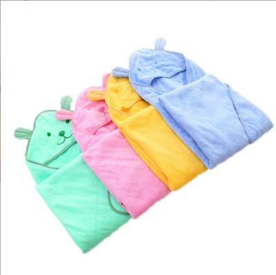 China Super Absorbent Baby Hooded Unicorn Carton Changing Poncho Towel Wetsuit Wetsuit Kids Bath Towel Beach Surf Kids Safe Towel For Kids for sale