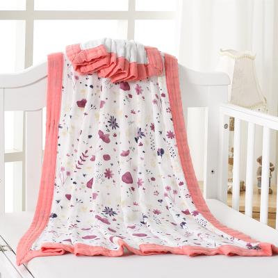 China China Manufacture Wholesale 100% Cotton Muslin Fabric Anti-static Easy Adjustable Wrap Baby Blanket With Price for sale