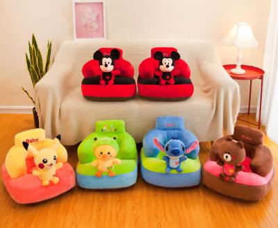 China Original PORTABLE Plush Cushion Baby Sofa Newborn Baby Learning Chair Toys Kids Sofa Creative Cartoon New Cute Animals for sale