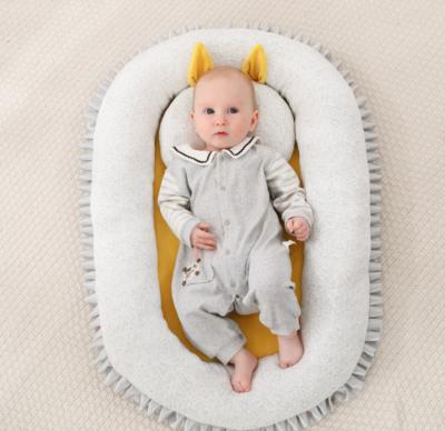 China PORTABLE Nest Portable Washable Newborn Hutch Sofa Fashion Cotton Baby Travel Super Soft Bed For Infant for sale