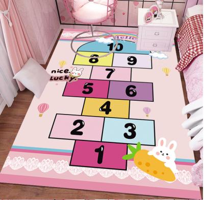 China High quality children's blanket animal games washable to teach babies and children to play with the rectangular blankets in the children's room for sale