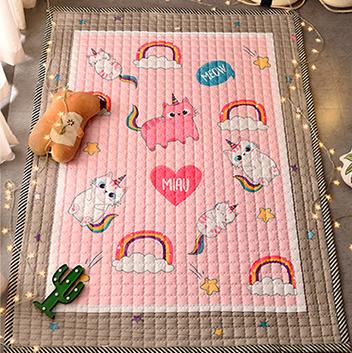 China High quality children's blanket animal games washable to teach babies and children to play with the rectangular blankets in the children's room for sale