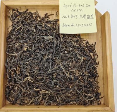 China 2015 High Quality Loose Tea Factory Supply Chinese Standard Aged Green Pu-erh Tea for sale