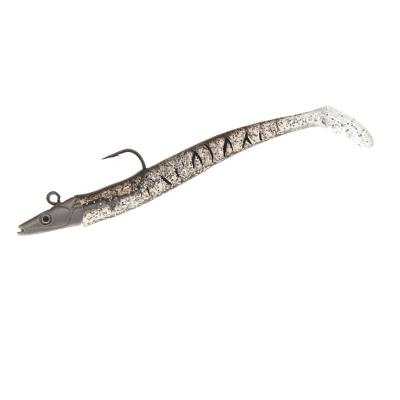 China 2022 Aritificial Eel 13cm New Arrival 1pc Durable Pallet 16g Eel Tail Lure Lead Soft Hook Fish Plastic Lures for sale