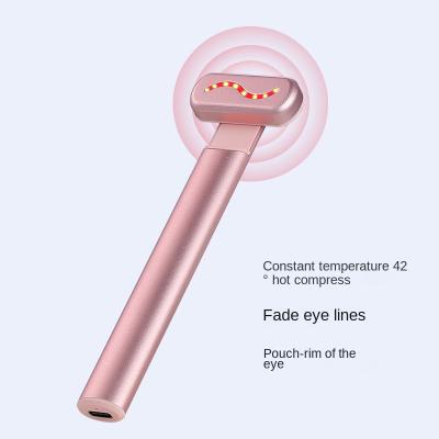 China Skin Tightening Facial Massager Redfy 4 In 1 Led Facial Skincare Pdt Machine Ems Beauty Eye Massager Red Light Photon Therapy Devices Face Wand for sale