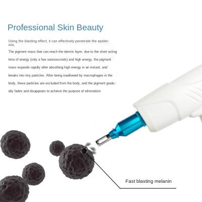 China Portable Tattoo Removal Q Switched ND Yag Laser Pigmentation Remover Carbon Peeling Machine Nd Yag Laser Machine For Beauty Care 58*44*41 for sale