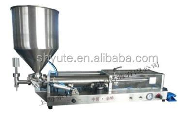 China Semi-automatic Beverage Paste Oil Filling Machine for sale