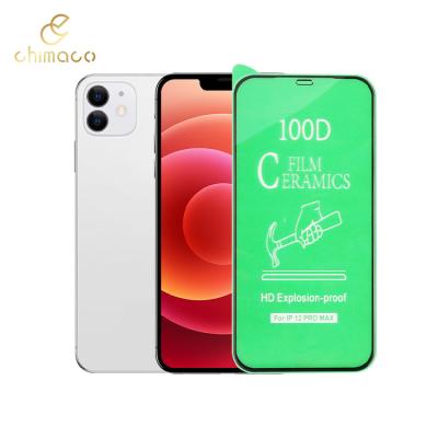 China best micas 100D ceramic glass screen protector mobile phone sublimation ceramic glass protector for iphone 11 12 13 for sale